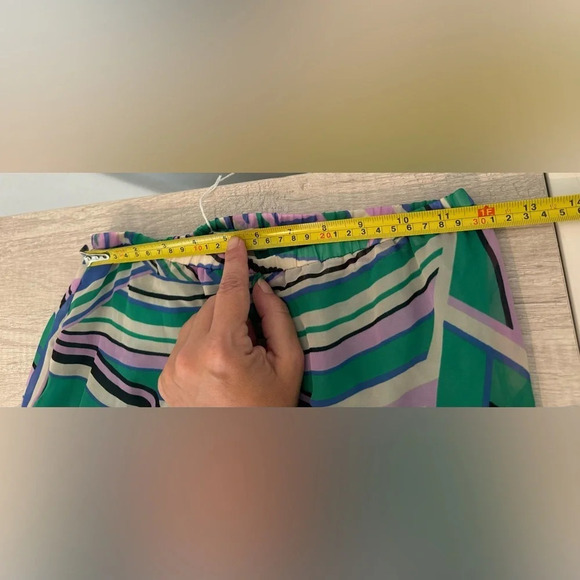 Flying Tomato Sheer Funky Retro Printed Wide Leg Palazzo Pants Size Small - Picture 9 of 11